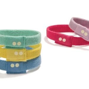 Multicolor Organic Hair Ties